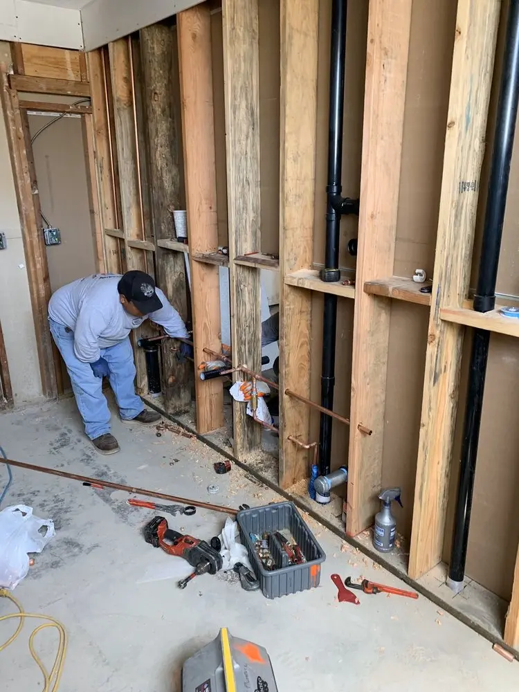 Commercial rough-in plumbing for Commercial Plumbing in Pacific Grove